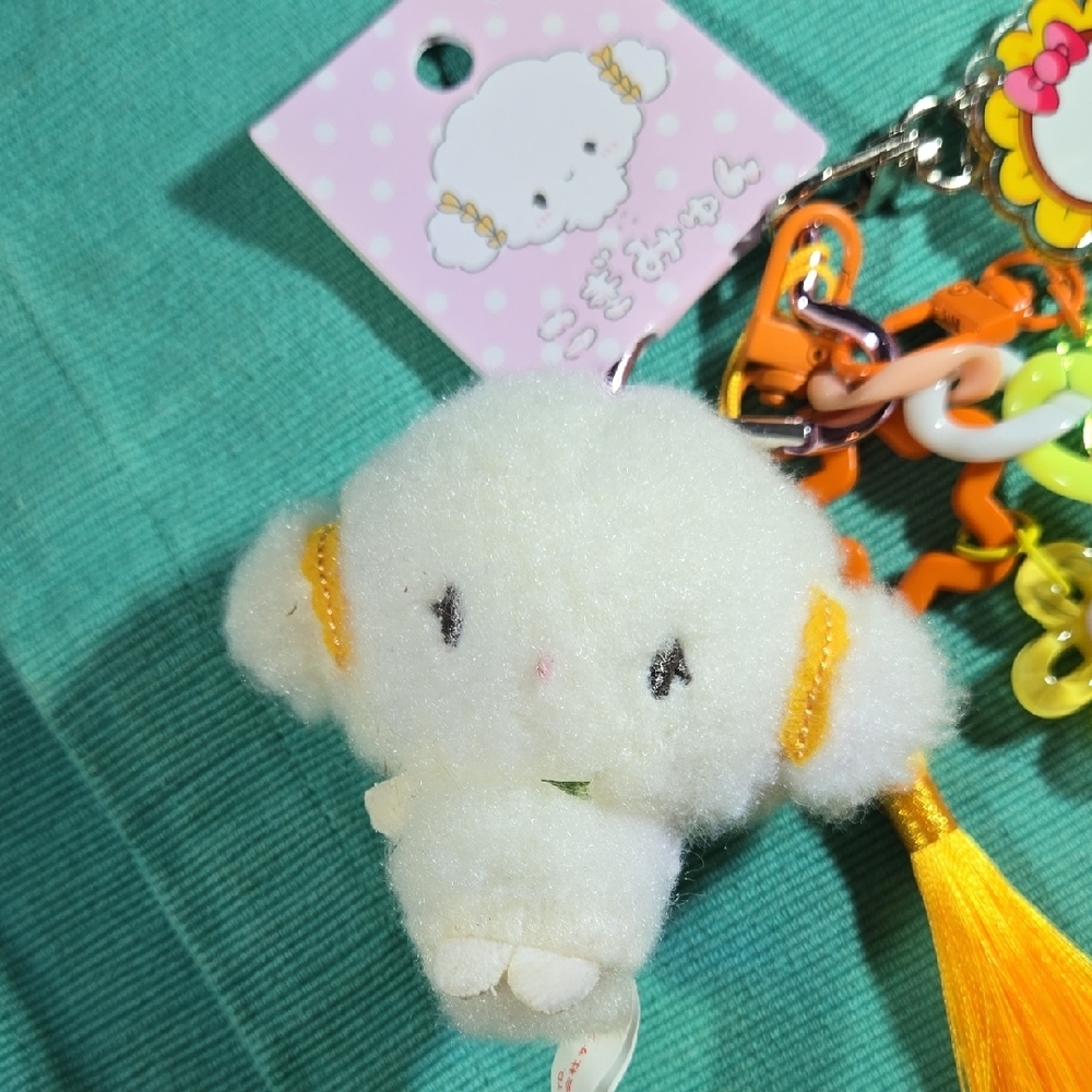 Sanrio Hello Kitty's Pompompurin Character Dangler/Keychain